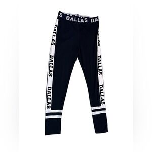 Dallas Cowboys Navy and White Leggings Size L / XL Gameday Football